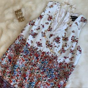 Fifteen Twenty Floral Sleeveless Shift Dress, NWOT, Small